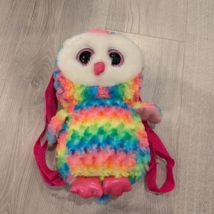TY Owen Tie Dye Beanie baby Backpack